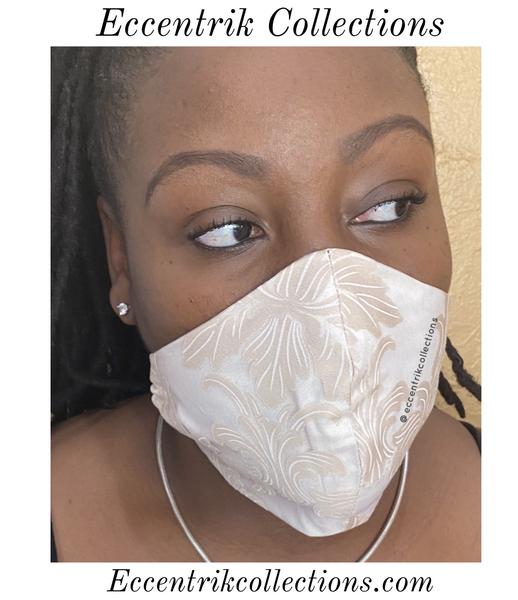 Printed Sheer Washable Face Mask - Eccentrik Collections, LLC