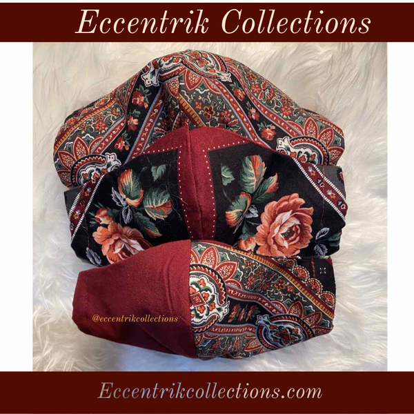 Floral Washable Face Mask - Eccentrik Collections, LLC