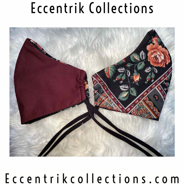 Washable Face Mask Unisex (only 1) - Eccentrik Collections, LLC