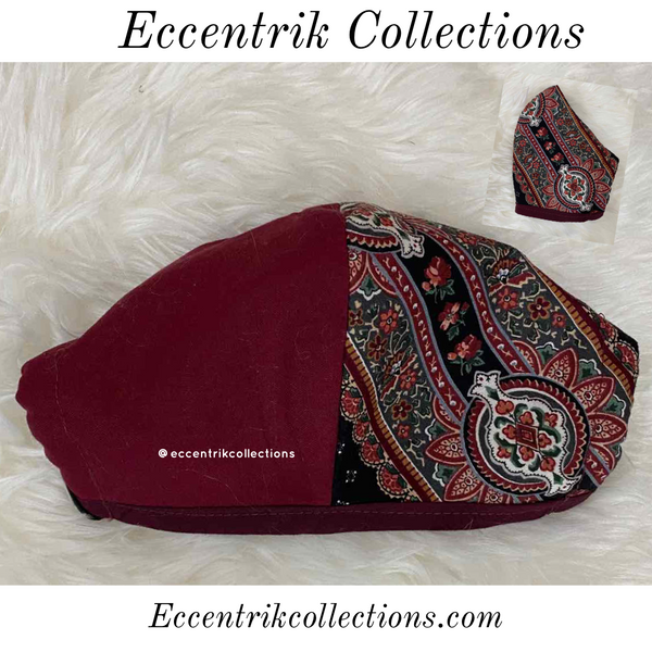 Floral Washable Face Mask - Eccentrik Collections, LLC