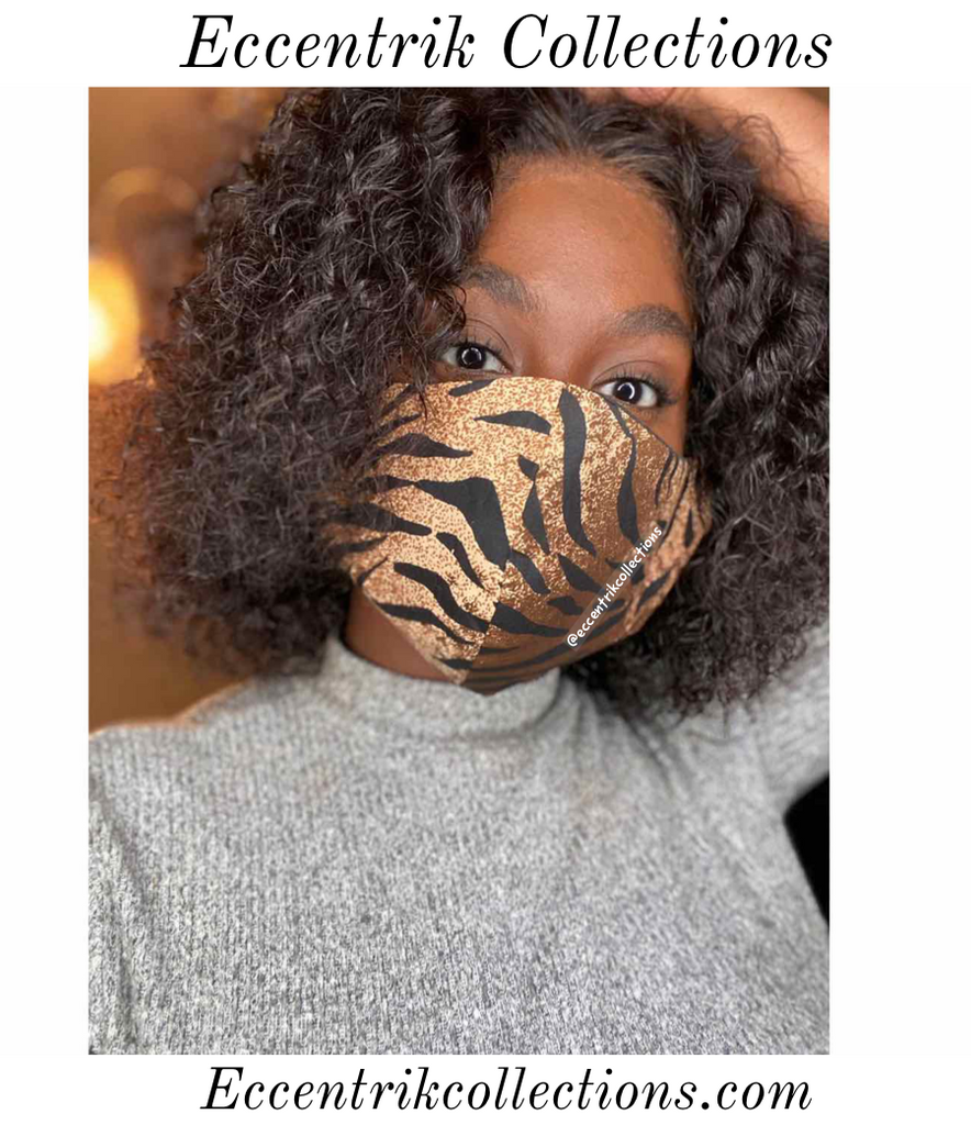 Animal Print Washable Face Mask - Eccentrik Collections, LLC