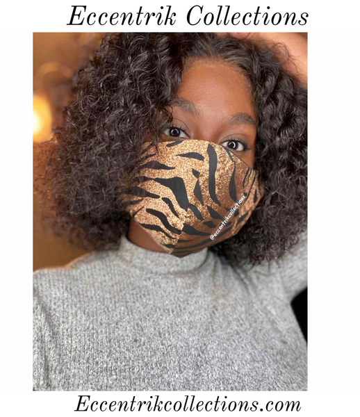 Animal Print Washable Face Mask - Eccentrik Collections, LLC