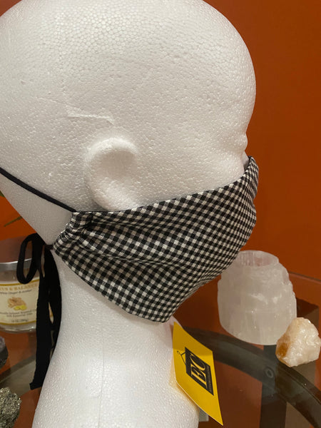 Adults & Kids Checkered Washable Face Mask (Only ONE Left) - Eccentrik Collections, LLC