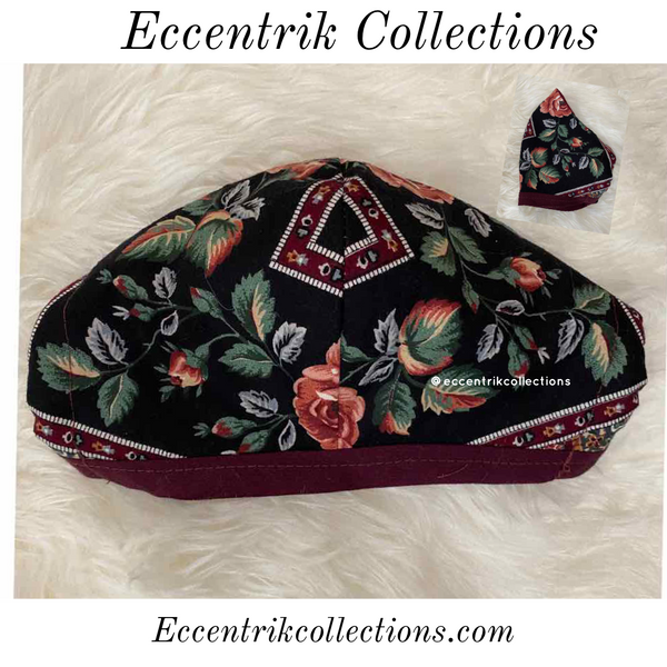 Floral Washable Face Mask - Eccentrik Collections, LLC