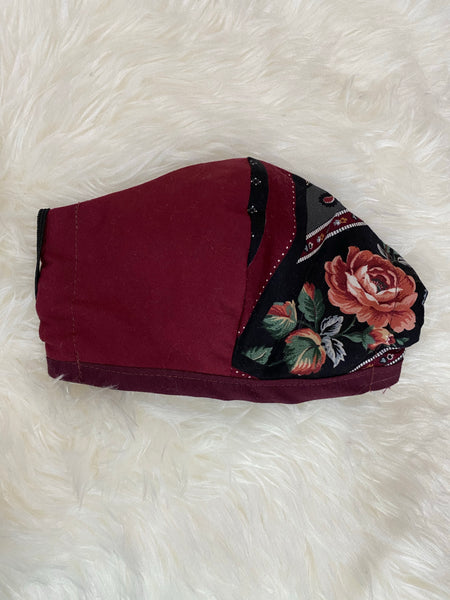 Floral Washable Face Mask - Eccentrik Collections, LLC