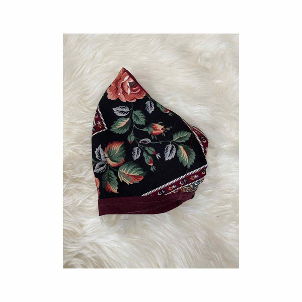 Floral Washable Face Mask - Eccentrik Collections, LLC