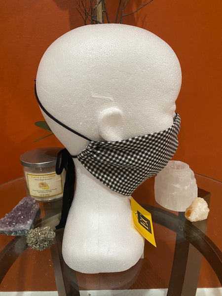 Adults & Kids Checkered Washable Face Mask (Only ONE Left) - Eccentrik Collections, LLC