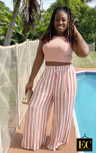 Red Ivory Plus Size Pant