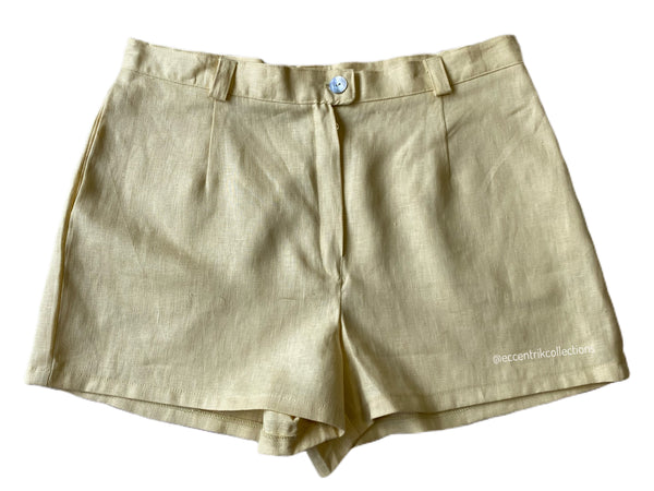 Handmade Linen Shorts - Eccentrik Collections, LLC 