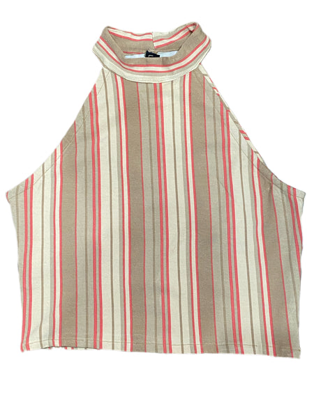 Stripe Handmade Two Piece Skirt Set - Eccentrik Collections, LLC 