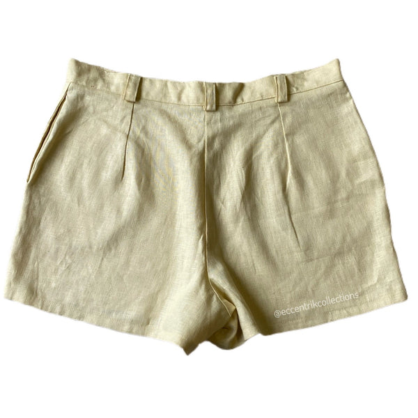 Handmade Linen Shorts - Eccentrik Collections, LLC 